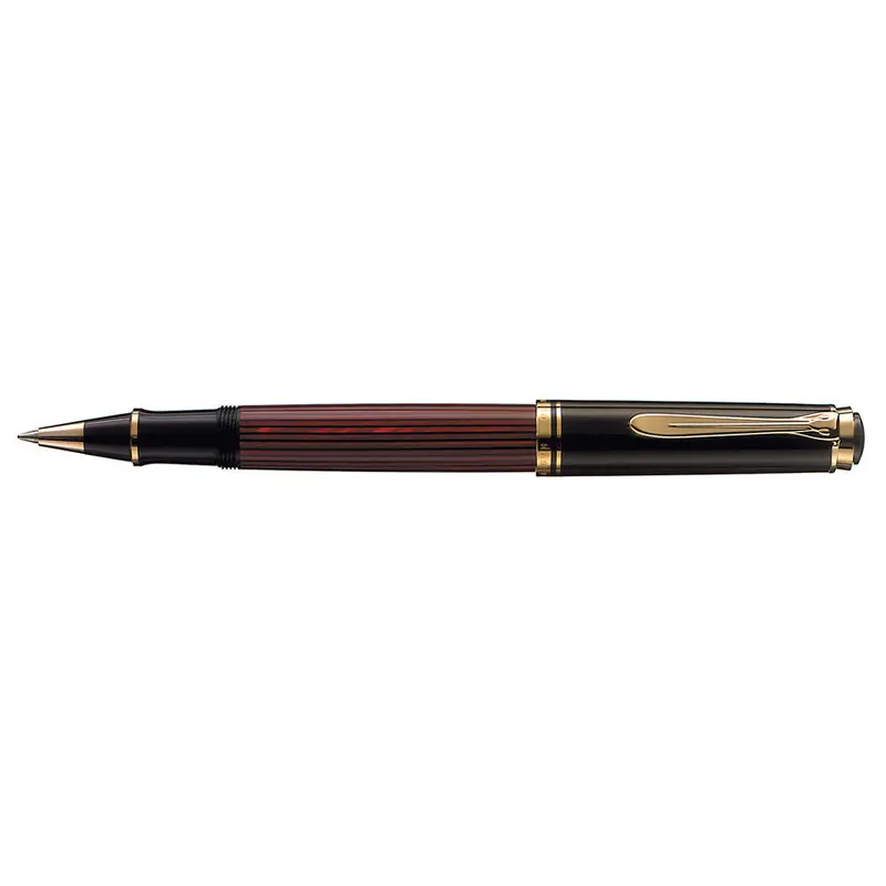 Pelikan Souverän R400 Zwart/Rood roller
