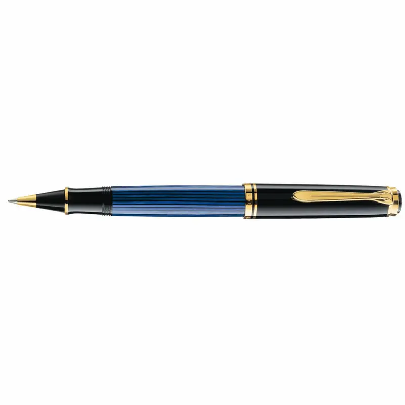 Pelikan Souverän R800 Zwart/Blauw roller