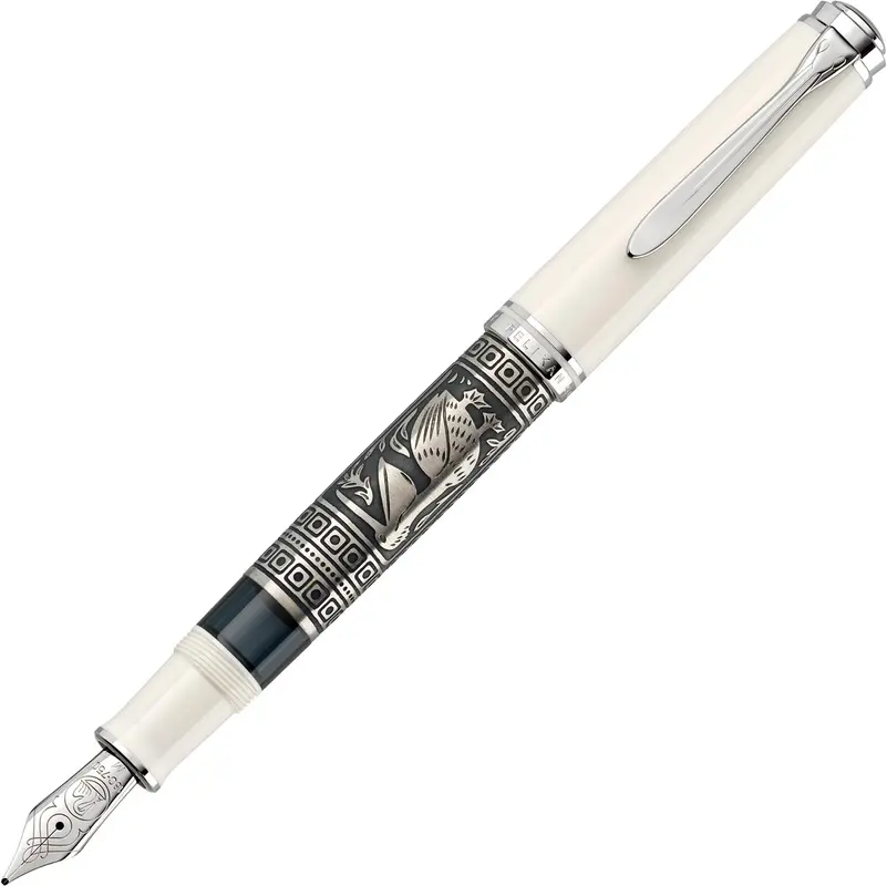 Pelikan Toledo M910 white fountain pen