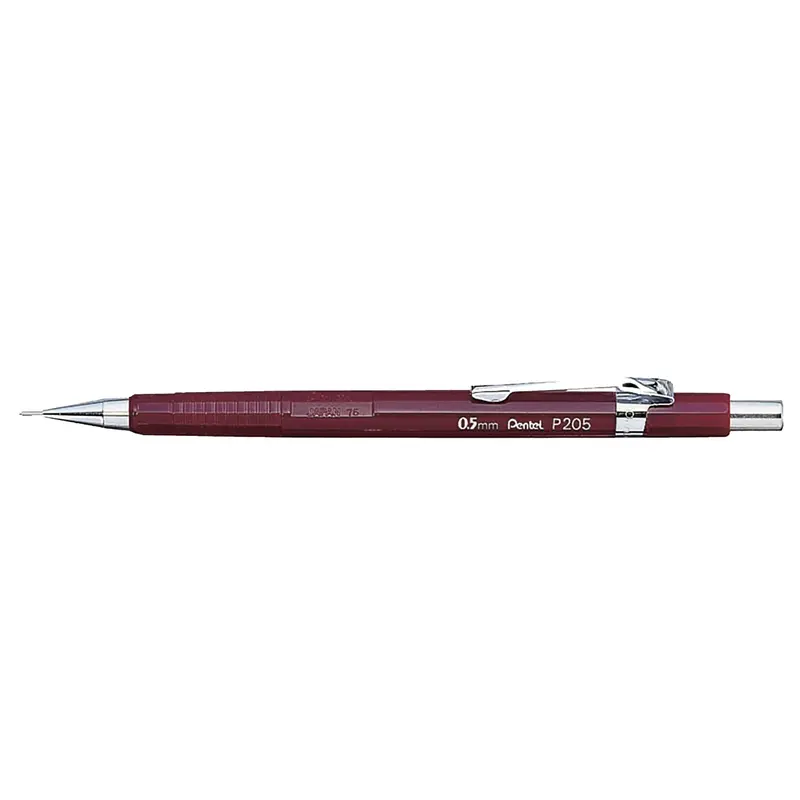 Pentel P205 Bordeaux vulpotlood (0,5 mm)