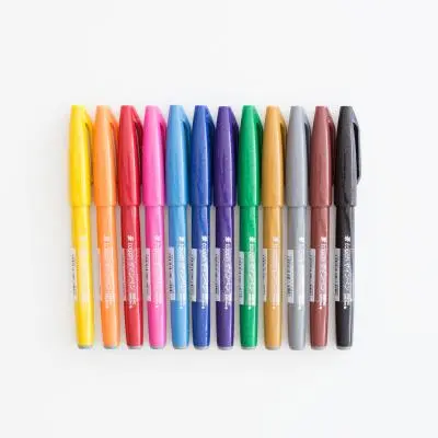 Pentel Touch Brush Sign set
