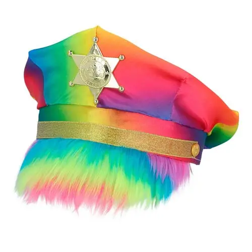Pet rainbow sheriff