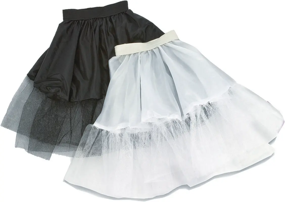 Petticoat black 55cm (one size)