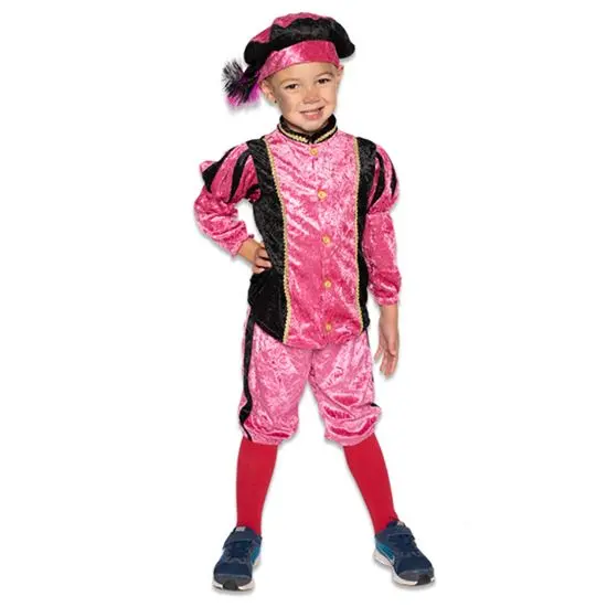 Piet kind Bambino mt.116 roze/zwart