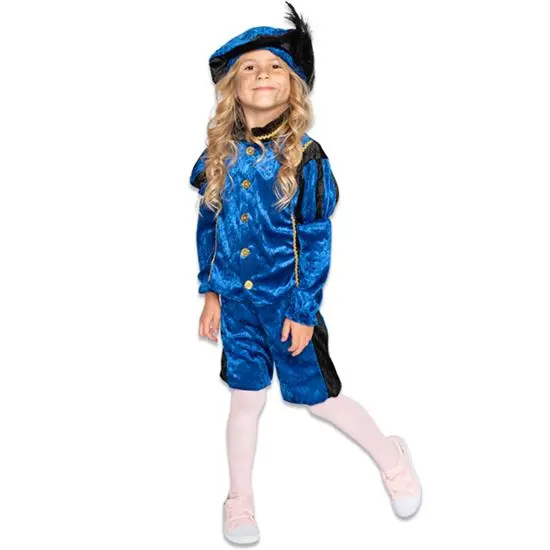 Piet kind Bambino mt.152 blauw/zwart