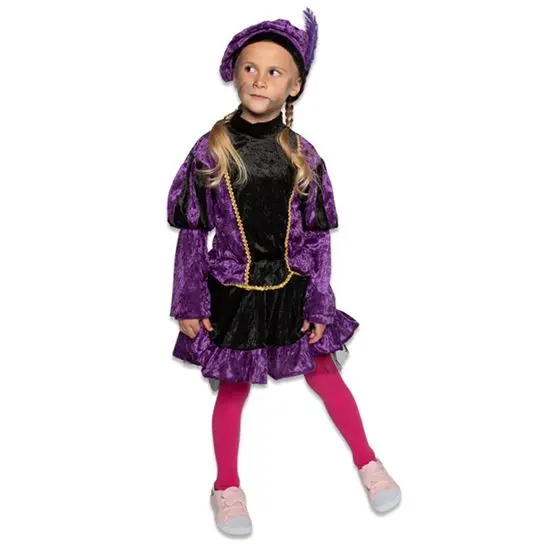Pietjurkje met petticoat paars mt. 152