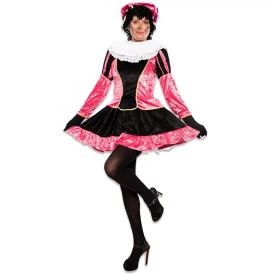 Pietjurkje met petticoat roze mt. XL