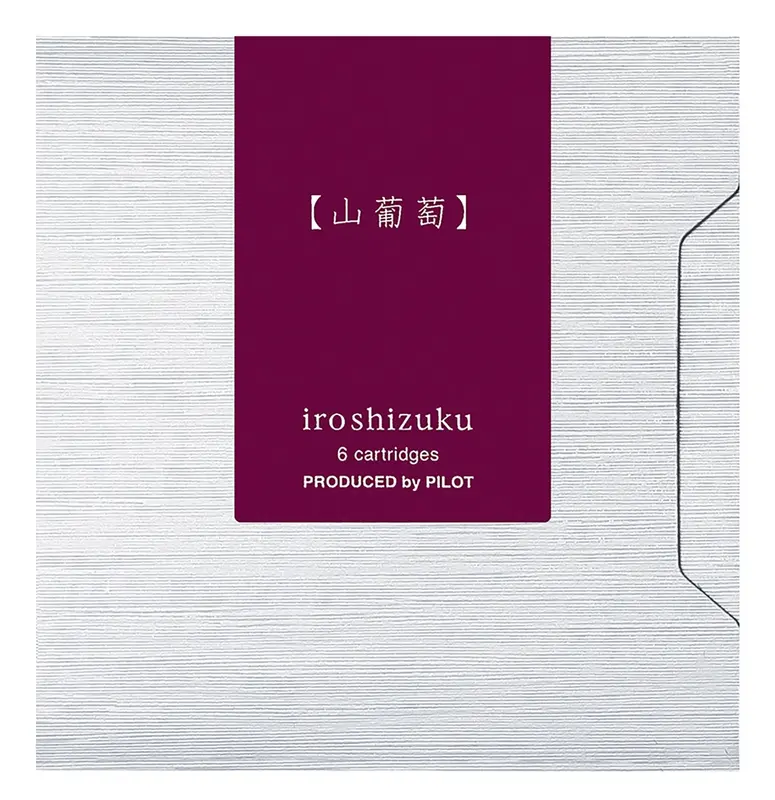 Pilot ink cartridges Iroshizuku  (6 pcs)