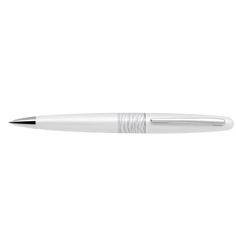Pilot MR2 Witte tijger (wit) balpen