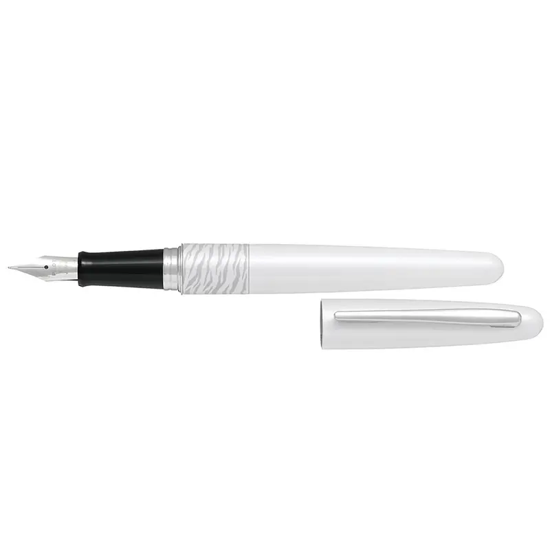 Pilot MR2 Witte tijger (wit) vulpen