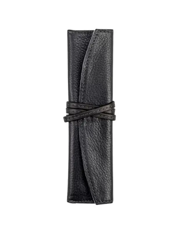 Pilot Urushi Leren 2-delig etui - zwart maat M