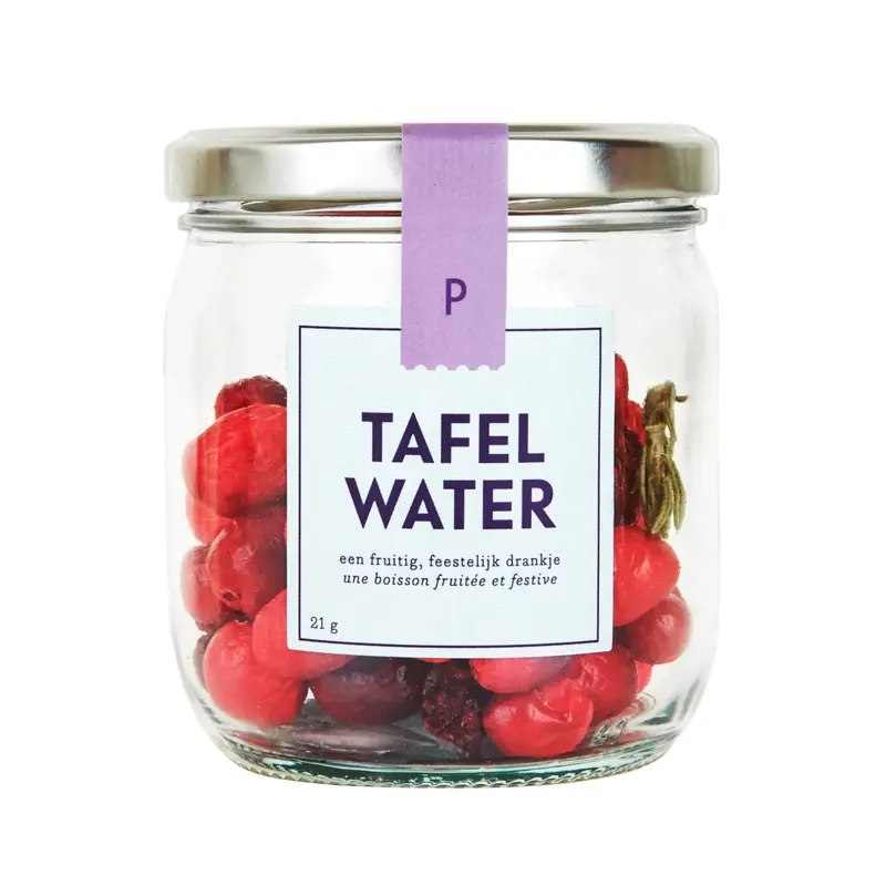 Pineut Tafelwater | Pot | Cranberry, Kers en Rozemarijn