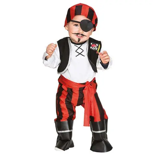 Piratenjongen 3-4 jaar (92-104cm)
