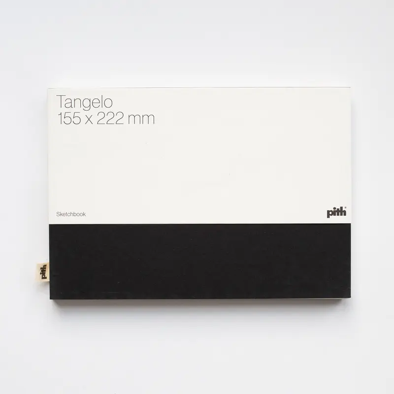 Pith Tangelo Sketchbook Black
