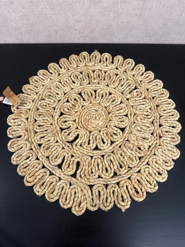 Placemat Raffia | Licht