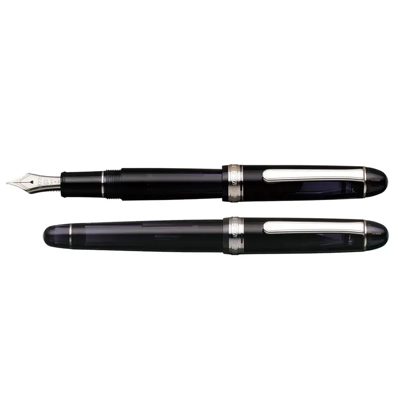 Platinum #3776 Century Black Diamond CT vulpen
