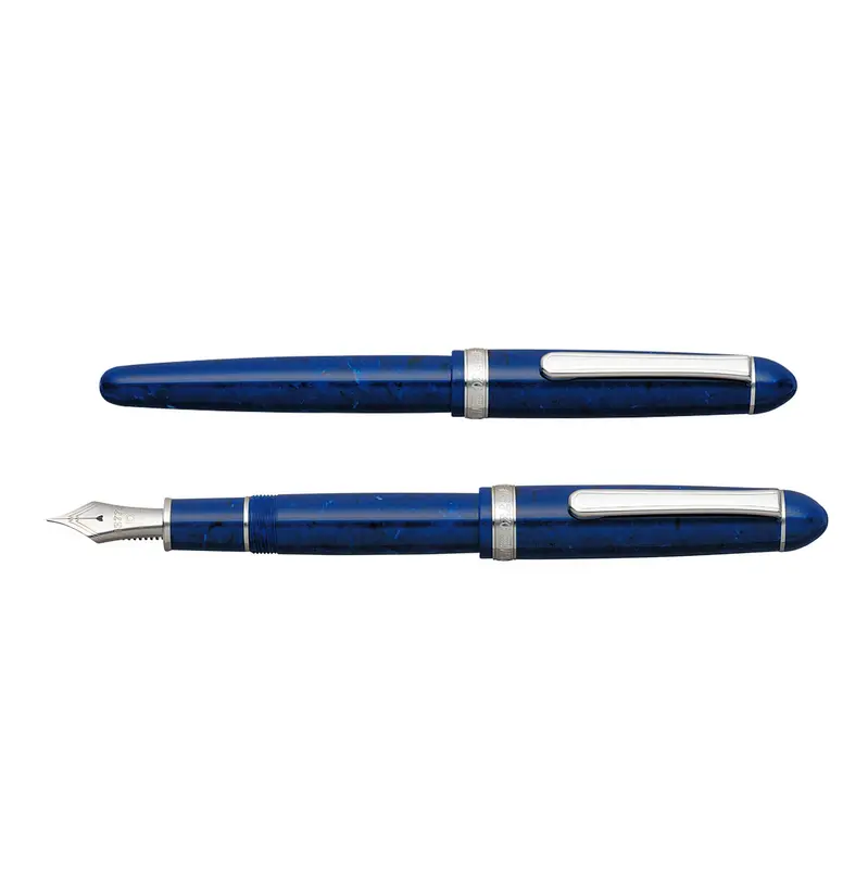 Platinum #3776 Century Celluloid Midnight Ocean vulpen