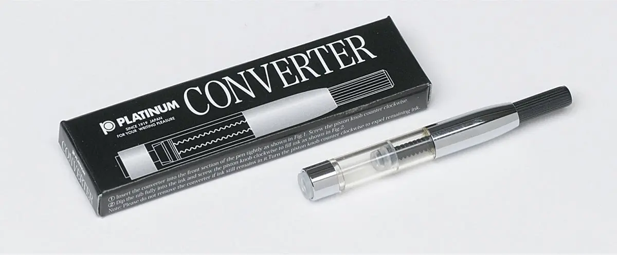 Platinum converter silver or gold color trim