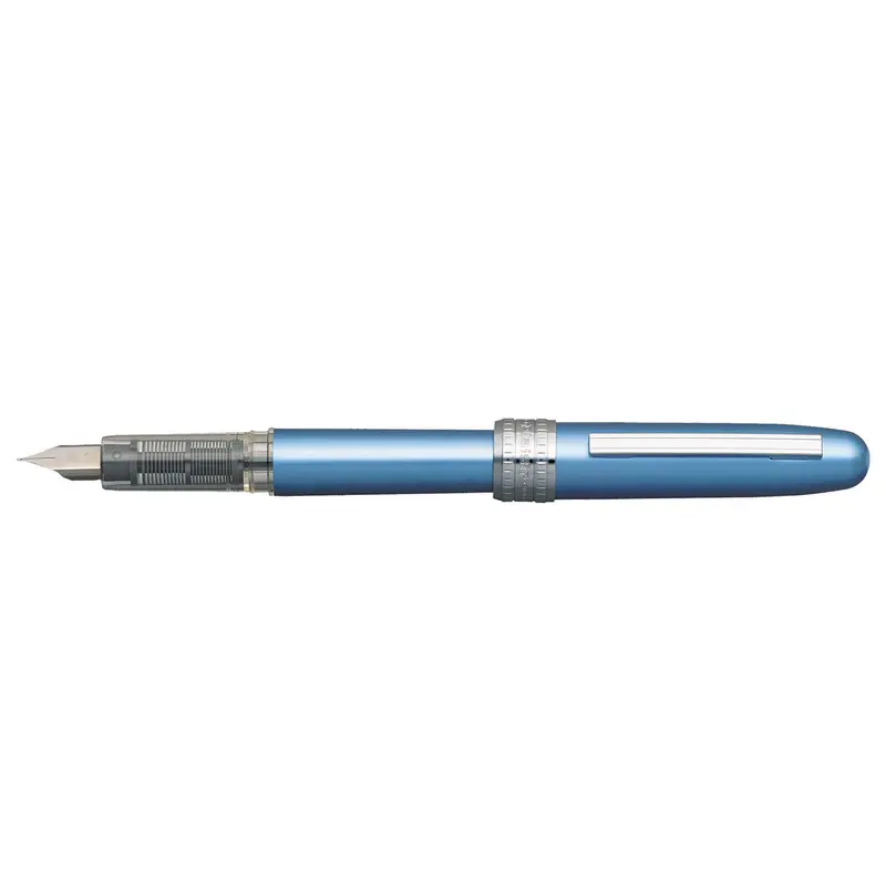 Platinum Plaisir Frosty Blue vulpen
