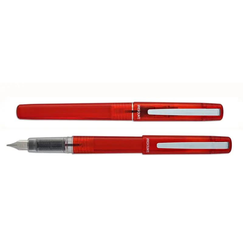 Platinum Prefounte Vermilion Orange vulpen