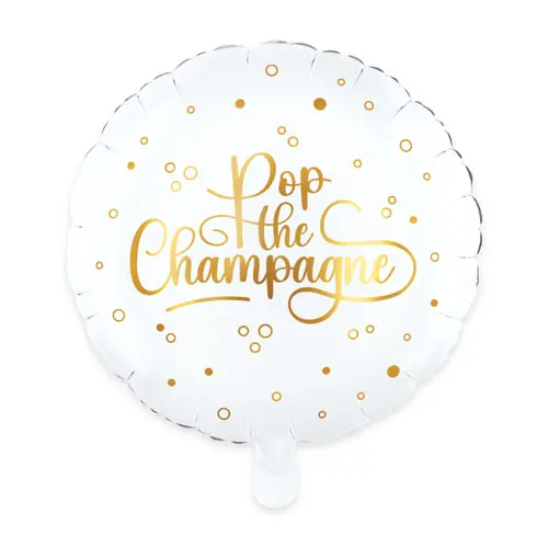Pop the champagne - Folieballon
