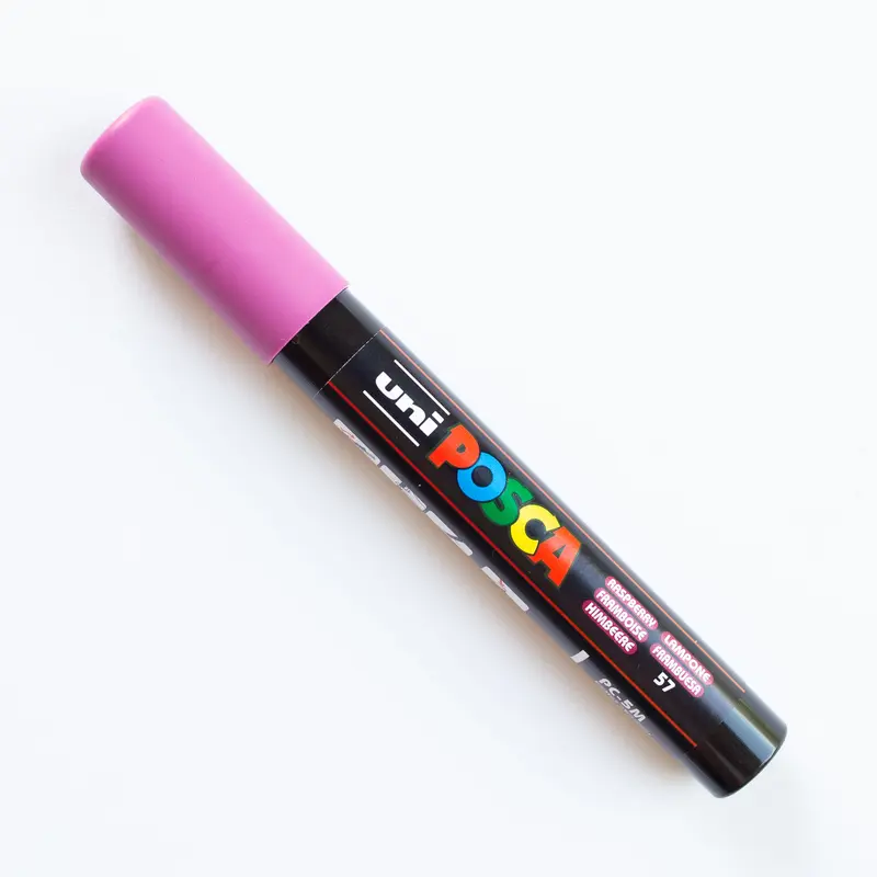 Posca marker PC5M M 1.8-2.5mm Raspberry