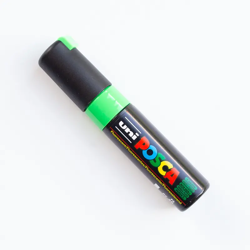 Posca marker PC8K L 8mm Green Fluo