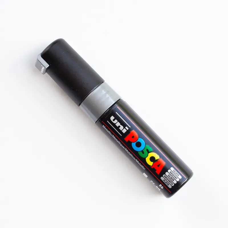 Posca marker PC8K L 8mm Silver