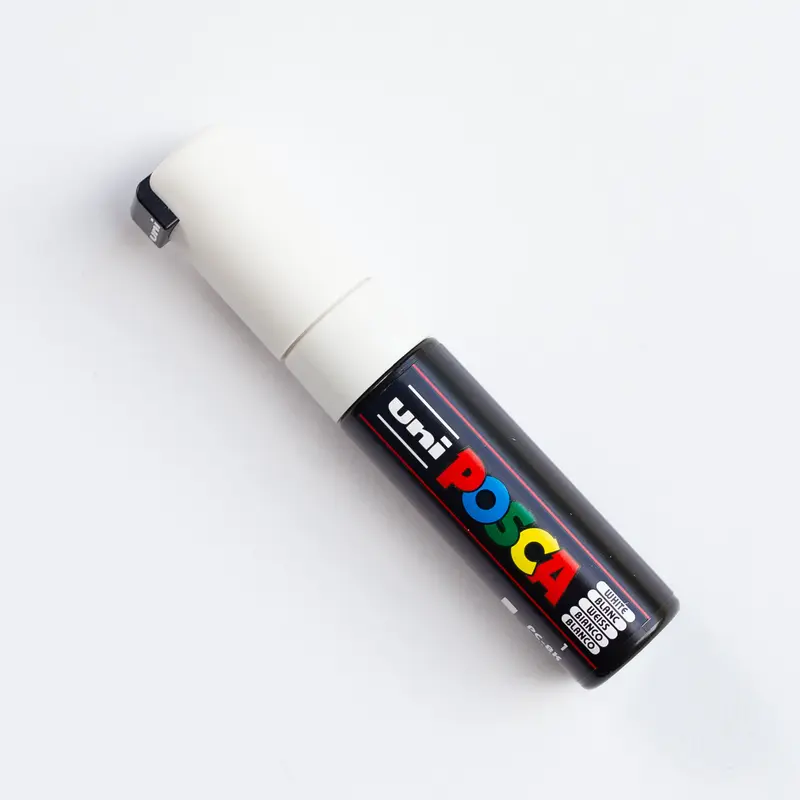 Posca marker PC8K L 8mm White