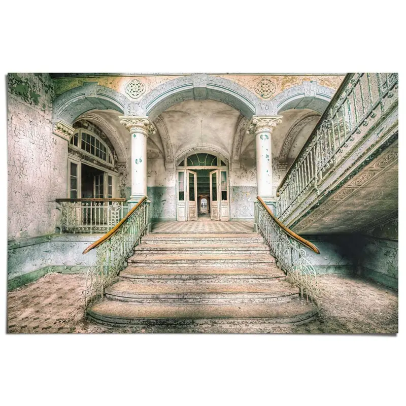 Poster Abandoned Entrance 61x91,5