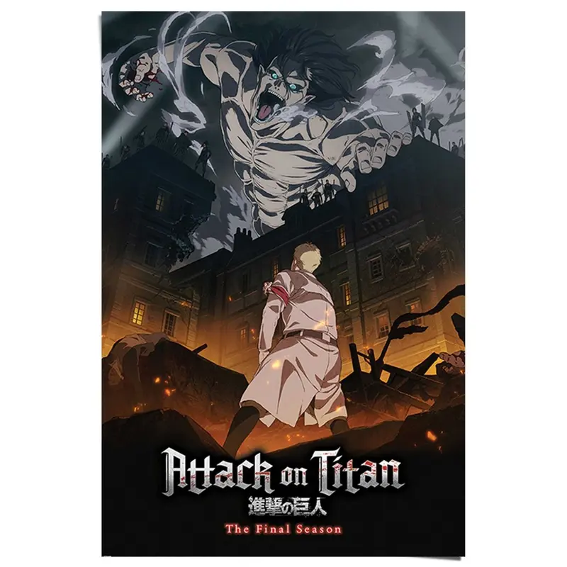 Poster Attack on Titan S4 - eren onslaught 91,5x61