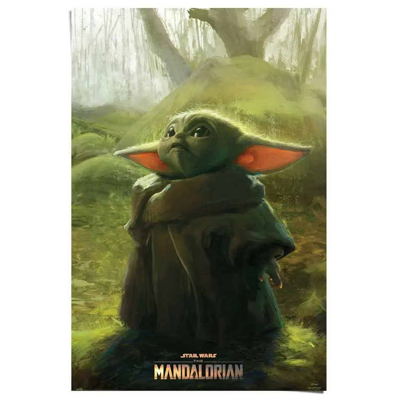 Poster Baby Yoda Grogu 91,5x61