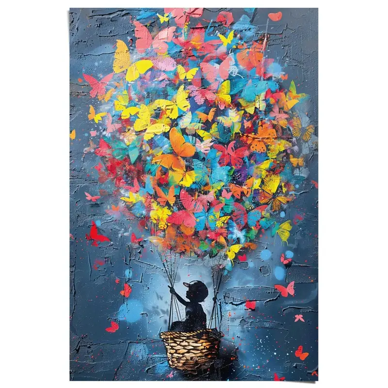 Poster Balloon Kid 91,5x61