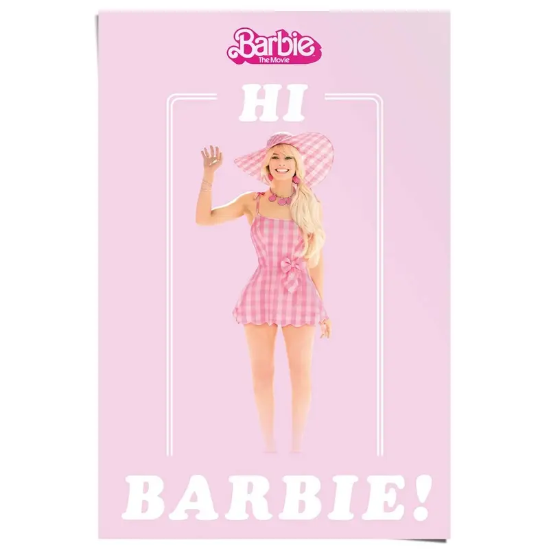 Poster Barbie Movie - hi Barbie 91,5x61