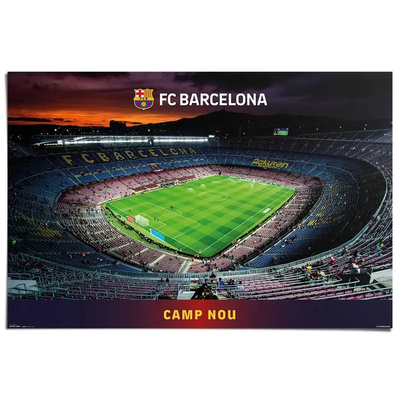 Poster Barcelona - Camp Nou 61x91,5