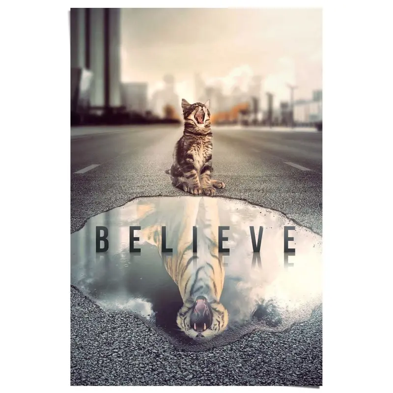 Poster Believe 91,5x61
