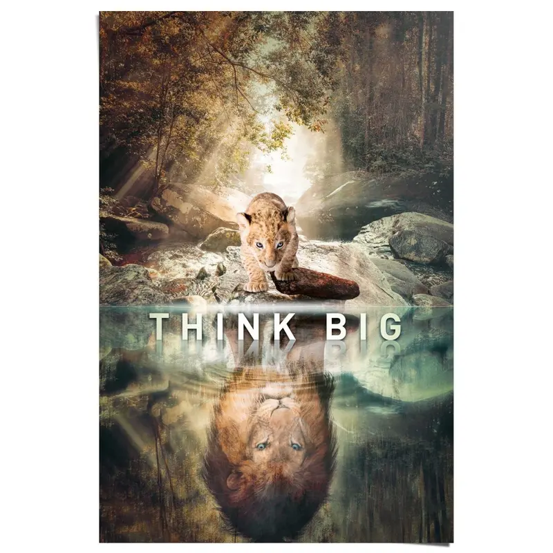 Poster Believe in yourself 91,5x61