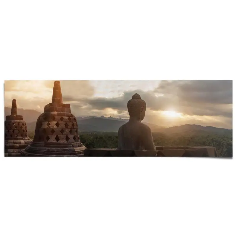 Poster Borobudur 53x158