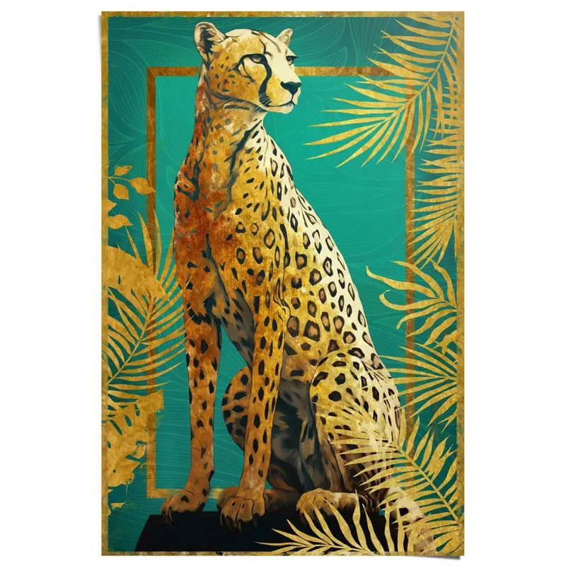 Poster Cheetah Pose 91,5x61