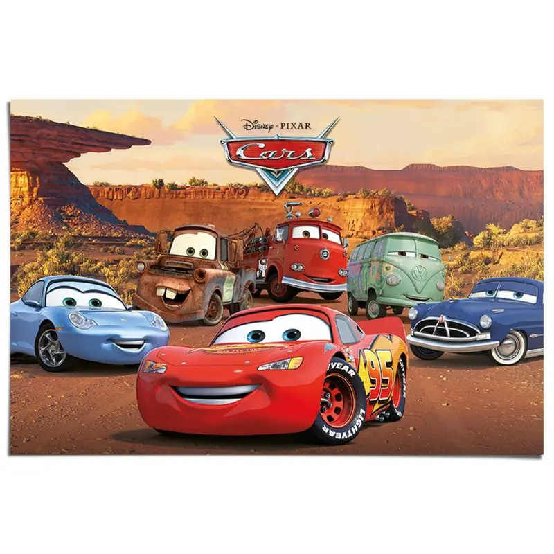 Poster Disney Cars figuren 61x91,5