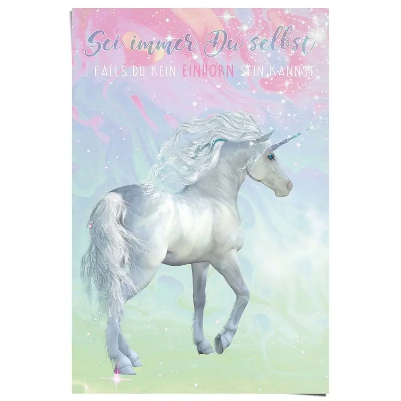 Poster Eenhoorn 91,5x61