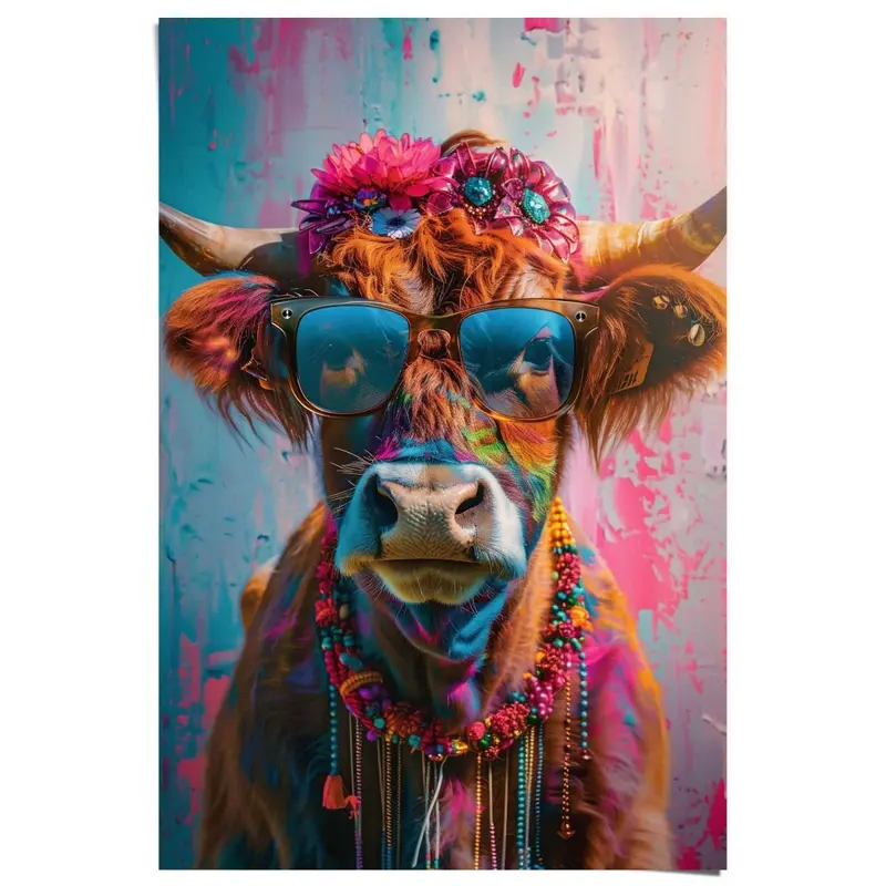 Poster Festival Cow 91,5x61
