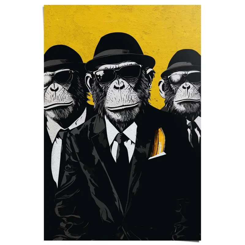 Poster Gangster Brothers 91,5x61