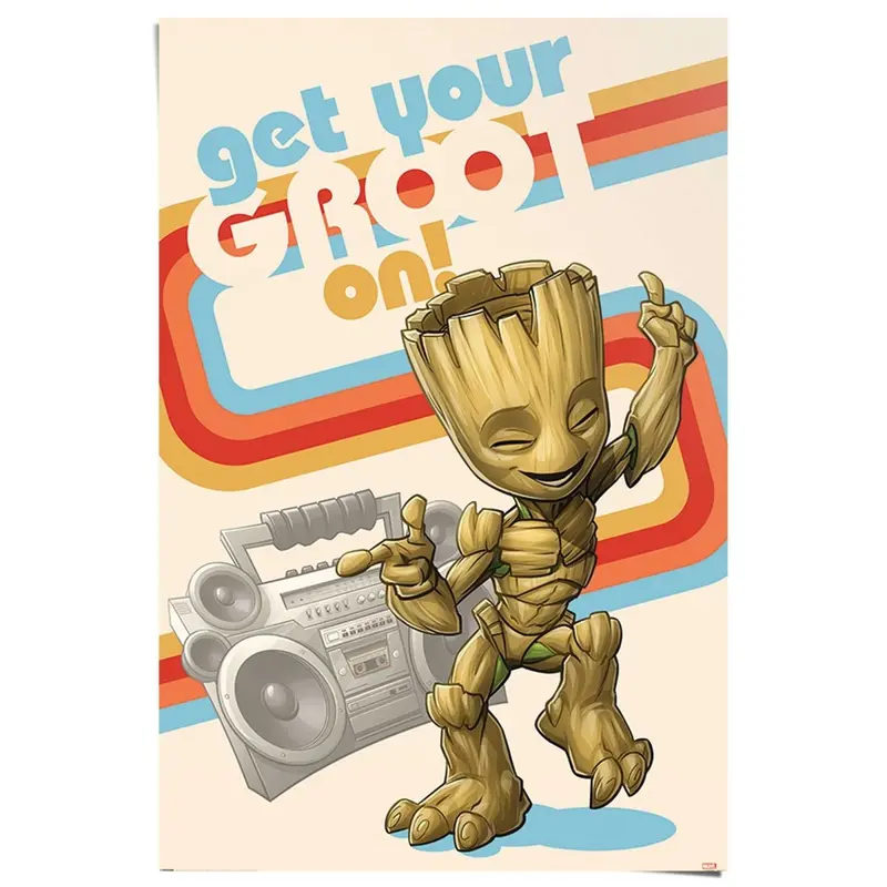 Poster Get your Groot on 91,5x61