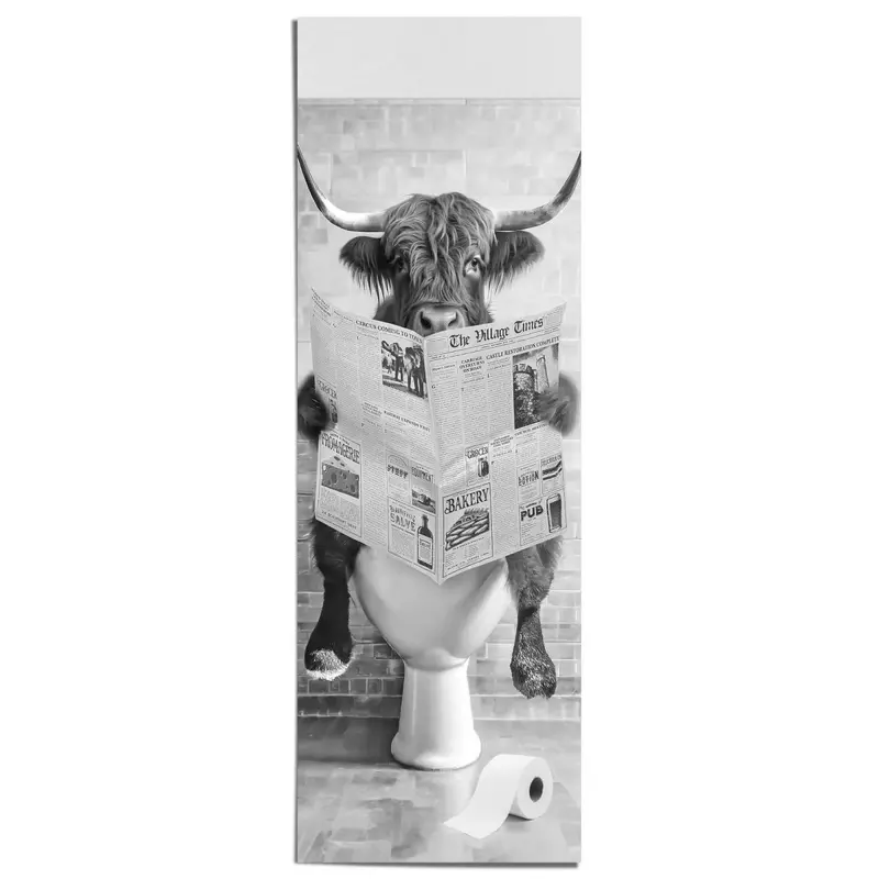 Poster Hooglander Toilet 158x53