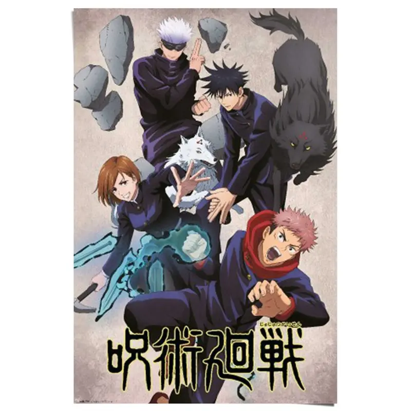 Poster Jujutsu Kaisen - Jujutsushi 91,5x61