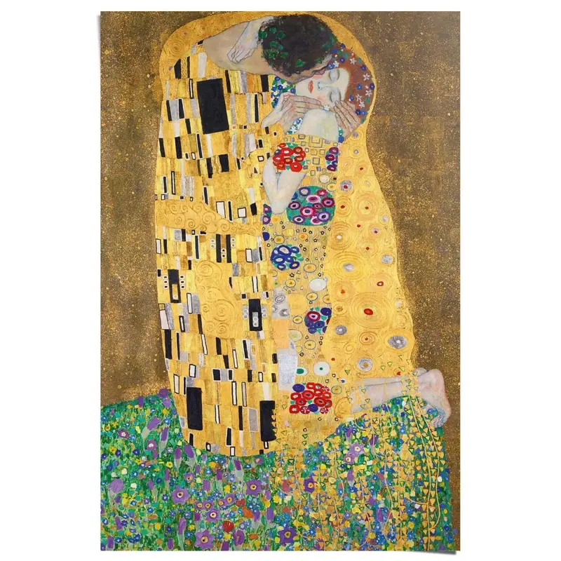 Poster Klimt de Kus 91,5x61