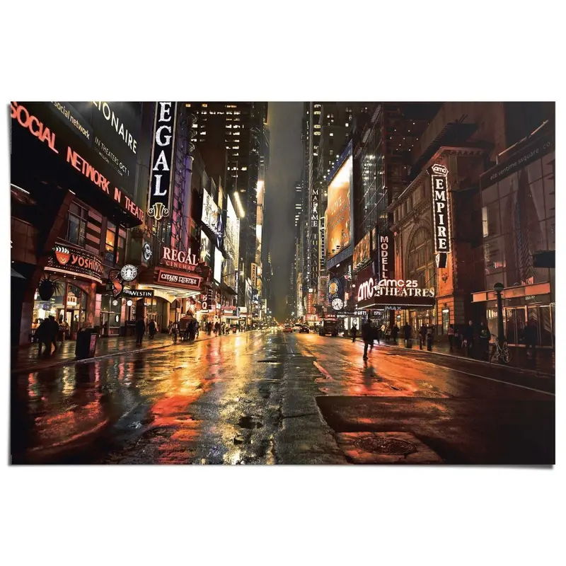 Poster Manhattan 42nd Street 2 61x91,5