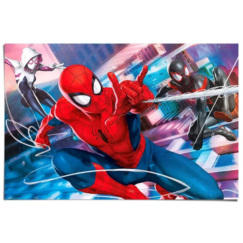 Poster Marvel Spiderman - Peter, Miles & Gwen 61x91,5