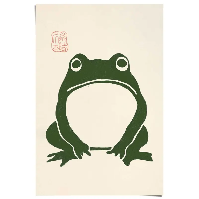Poster Matsumoto Hoji - Frog 91,5x61